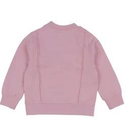Hot Pintuck Sweatshirt - Pink nectar Cardigans, Veste & Trøjer