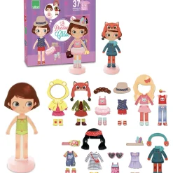 Best Påklædningsdukke - Magnetisk Magnetlegesæt