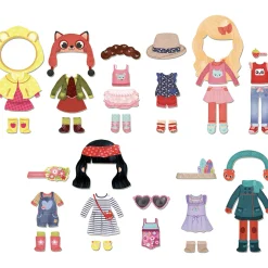 Best Påklædningsdukke - Magnetisk Magnetlegesæt