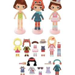 Best Påklædningsdukke - Magnetisk Magnetlegesæt