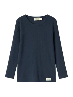 Plain Bluse - Pilot navy Bluser