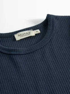 Plain Bluse - Pilot navy Bluser