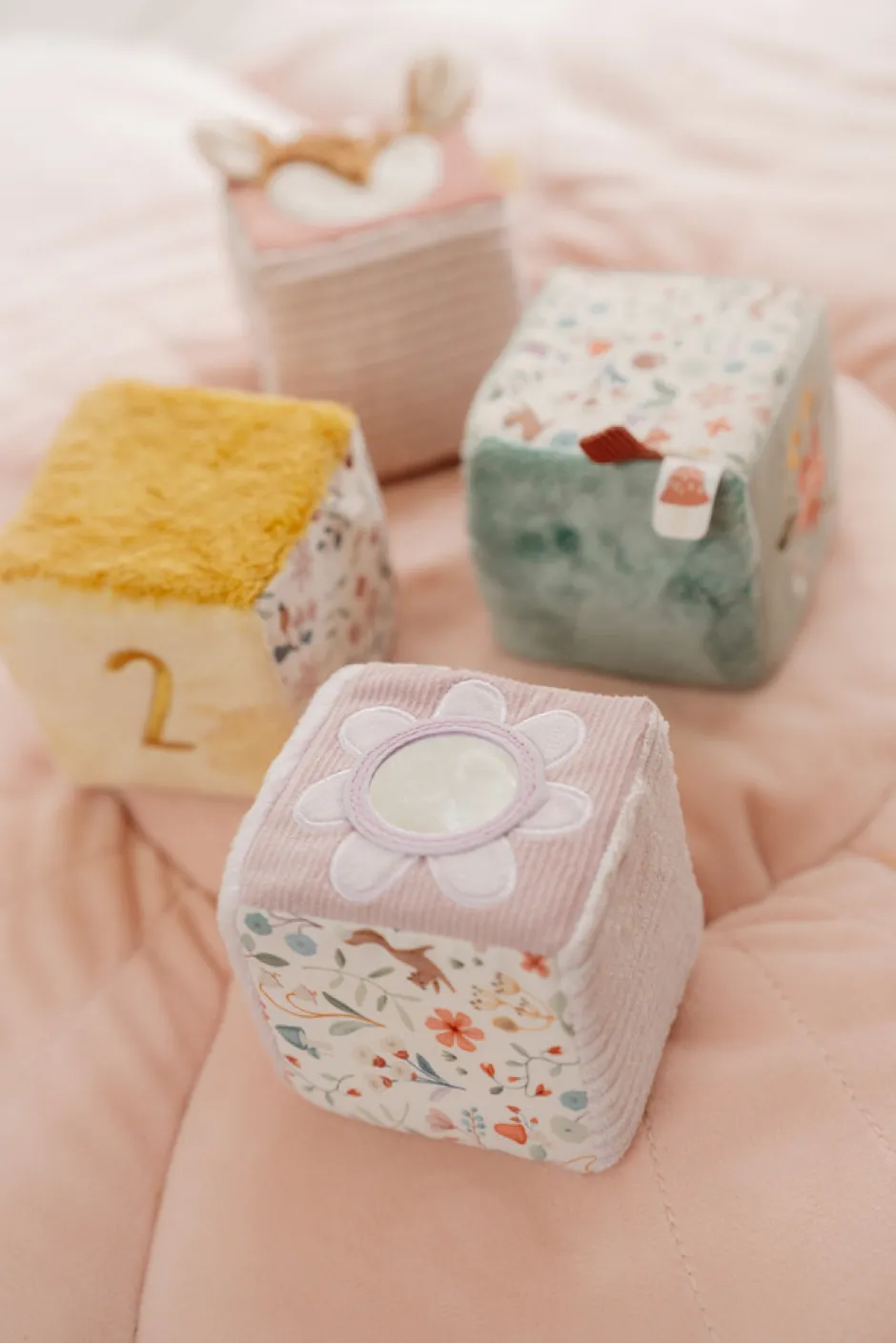 Plys Terninger Fairy Garden Aktivitetslegetøj