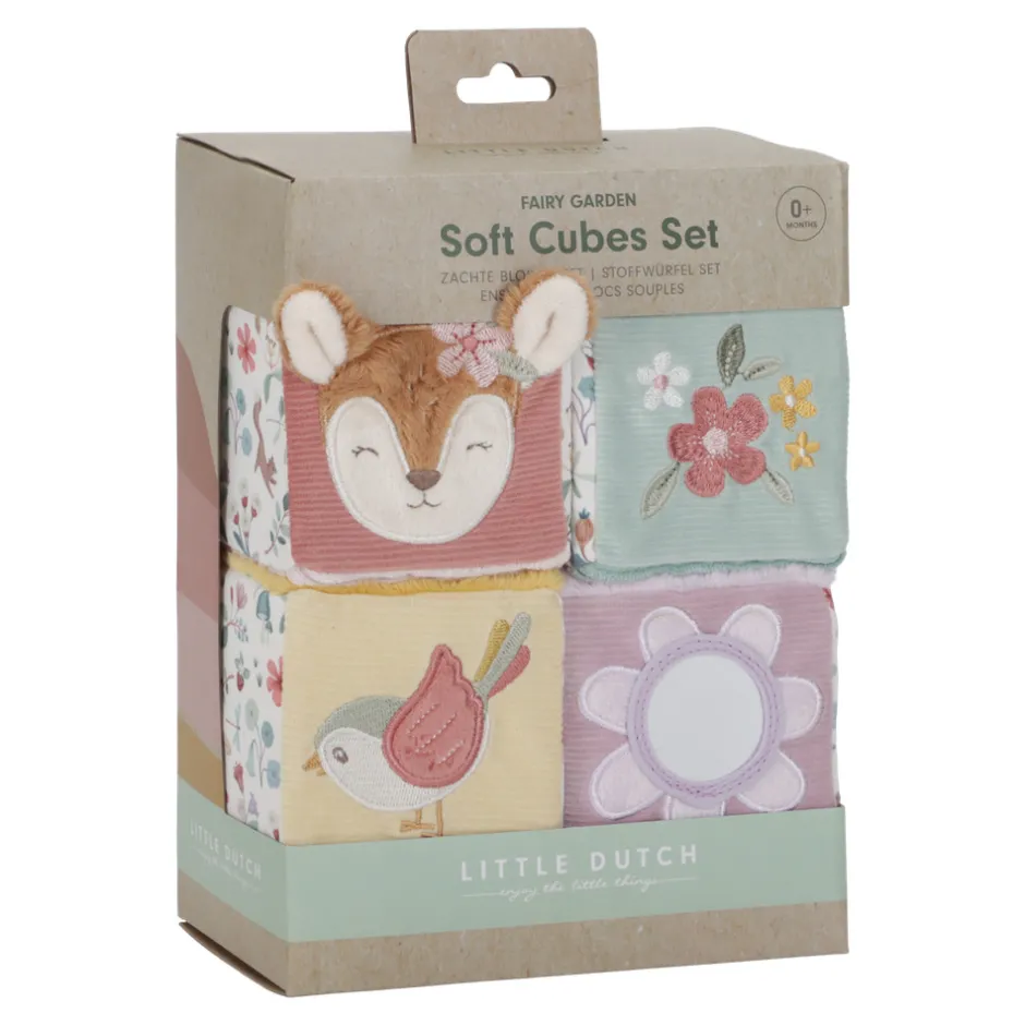 Plys Terninger Fairy Garden Aktivitetslegetøj