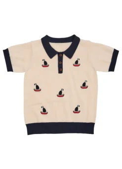 Discount Polo m. både - CREAM T-Shirts & Toppe