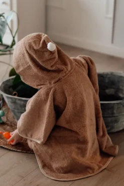 Clearance Poncho - Oak - Oeko-Tex Børn Badeslag & Ponchoer