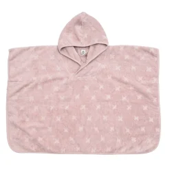 Sale Poncho med hætte frotté - nightingaler 110-140 Børn Badeslag & Ponchoer