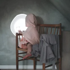 Poncho, Rose Smoke, 1-3 år, 80/98 Børn Badeslag & Ponchoer