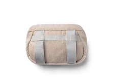 Pose med lommer til Bæresele Vævet mélange, lys beige Bæreseler & Vikler