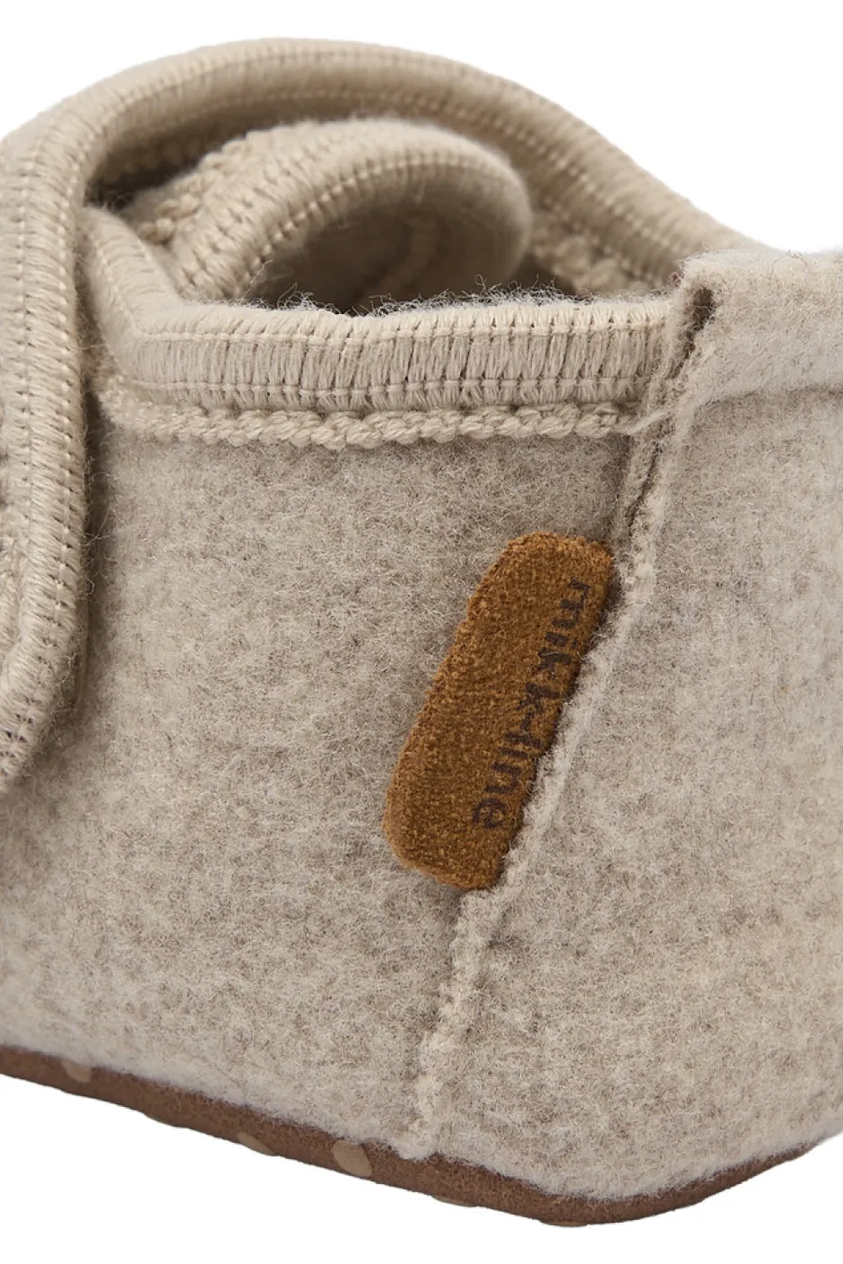 Clearance Prewalker Filt - OFF WHITE Hjemmesko