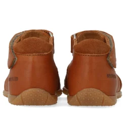 Discount Prewalker sandal med velcro - Cognac/Cognac Begyndersandaler|Begyndersandaler