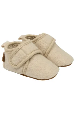 Sale Prewalker Uld - Off white Uld Hjemmesko