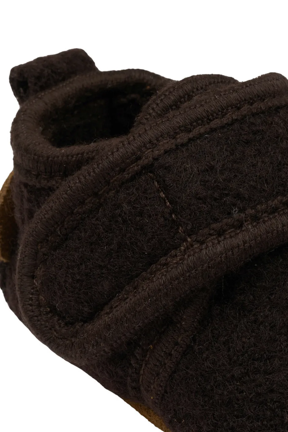 Clearance Prewalker Uld - Raisin Uld Hjemmesko