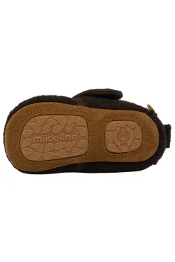 Clearance Prewalker Uld - Raisin Uld Hjemmesko