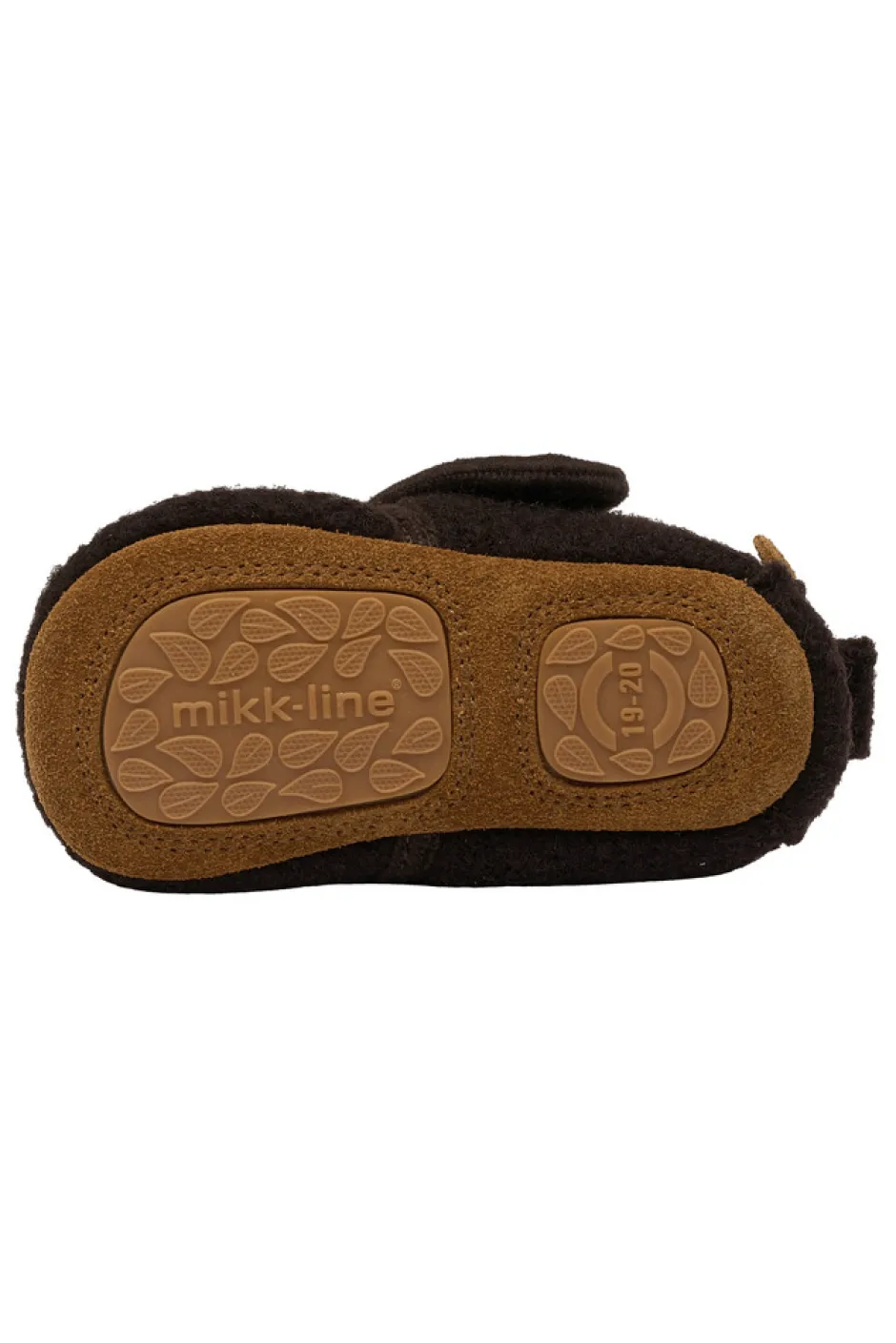 Clearance Prewalker Uld - Raisin Uld Hjemmesko