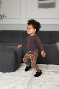 Clearance Prewalker Uld - Raisin Uld Hjemmesko