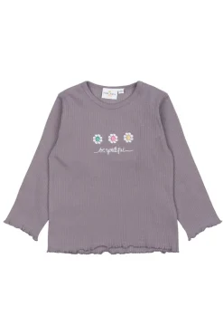 Outlet Princess Rib Bluse - GRAY RIDGE Bluser