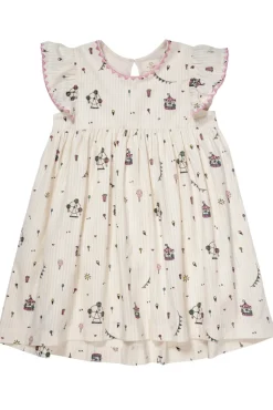 Best Printed kjole m. flæser - TIVOLI Kjoler