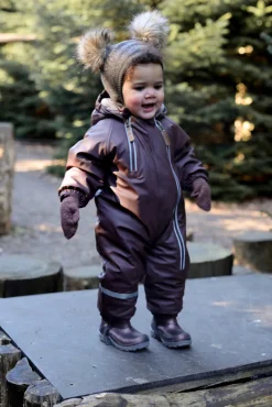 Discount PU Flyverdragt 2 Zip Recycled - French roast Flyverdragter|Regntøj