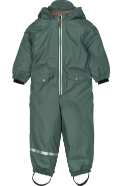 Best PU Flyverdragt Recycled - Balsam green Regntøj|Flyverdragter