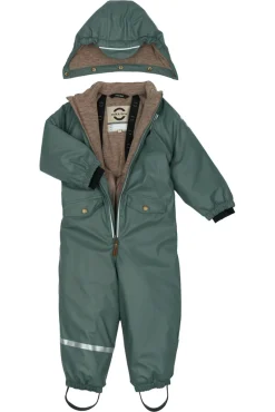 Best PU Flyverdragt Recycled - Balsam green Regntøj|Flyverdragter