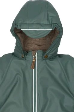 Best PU Flyverdragt Recycled - Balsam green Regntøj|Flyverdragter