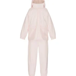 Online PU Termo regntøj - Rose powder Regntøj