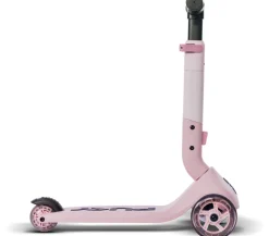 New PUSH foldbart løbehjul m. LED pink Løbehjul & Rulleskøjter