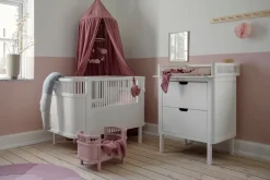 Outlet Puslebord med skuffer - hvid FSC® Børn Pusleborde|Pusleborde