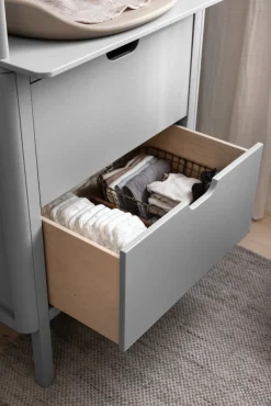 Clearance Puslebord med skuffer - stone grå Børn Pusleborde|Pusleborde