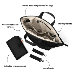 Discount Puslerygsæk - sort Pusletasker & Transporttasker