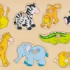 Puslespil, zoo dyr Puslespil