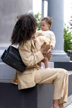 Clearance Pusletaske, Aria, Quiltet læder Pusletasker & Transporttasker