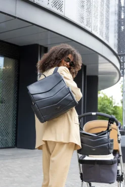 Clearance Pusletaske, Aria, Quiltet læder Pusletasker & Transporttasker