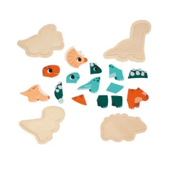 New Puzzle - 4 Progressive - Dino Puslespil