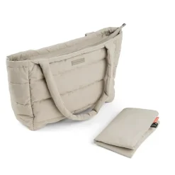 Outlet Quiltet pusle tote bag - Sand Pusletasker & Transporttasker