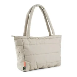 Outlet Quiltet pusle tote bag - Sand Pusletasker & Transporttasker