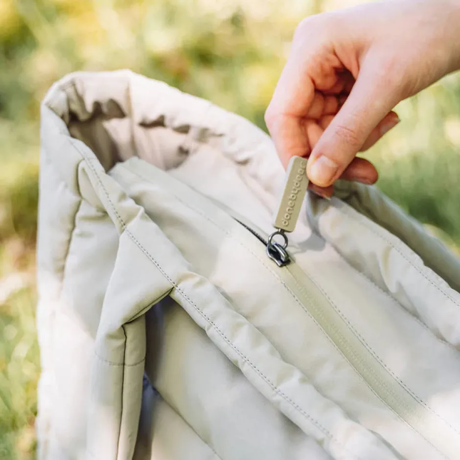 Outlet Quiltet pusle tote bag - Sand Pusletasker & Transporttasker