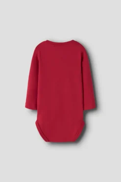 Clearance Rajul ls body - JESTERRED Juletøj|Bodystocking Langærmet