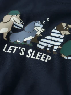 Discount Ramel Nattøj Sæt - Navy Blazer Nattøj & Natkjoler