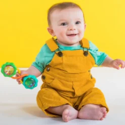 Hot Rangle, Rattle & Shake Barbell, grøn Bideringe & Rangler