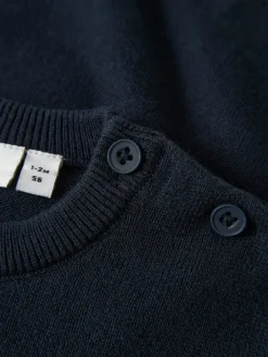 Best Rebow Striktrøje - Navy Blazer Juletøj|Cardigans, Veste & Trøjer