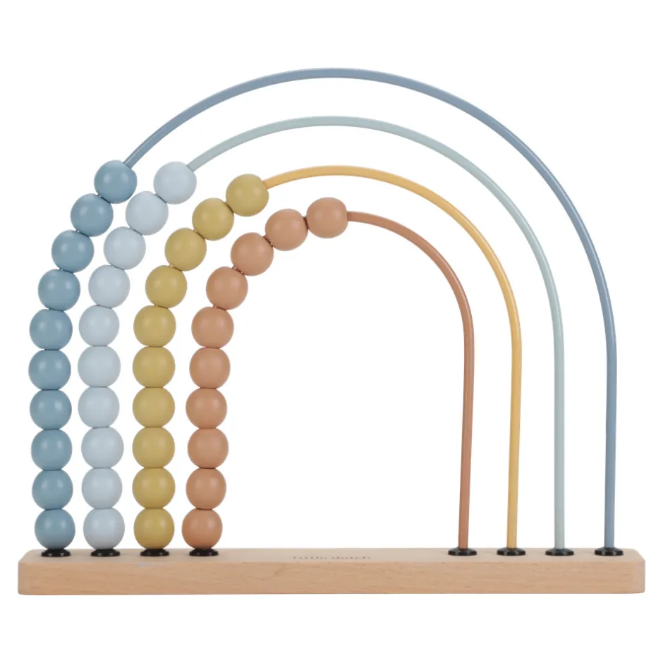 New Regnbue kugleramme blå - Forest Friends Aktivitetslegetøj
