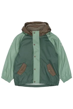Sale Regnsæt m. Fleece - Balsam green Regntøj