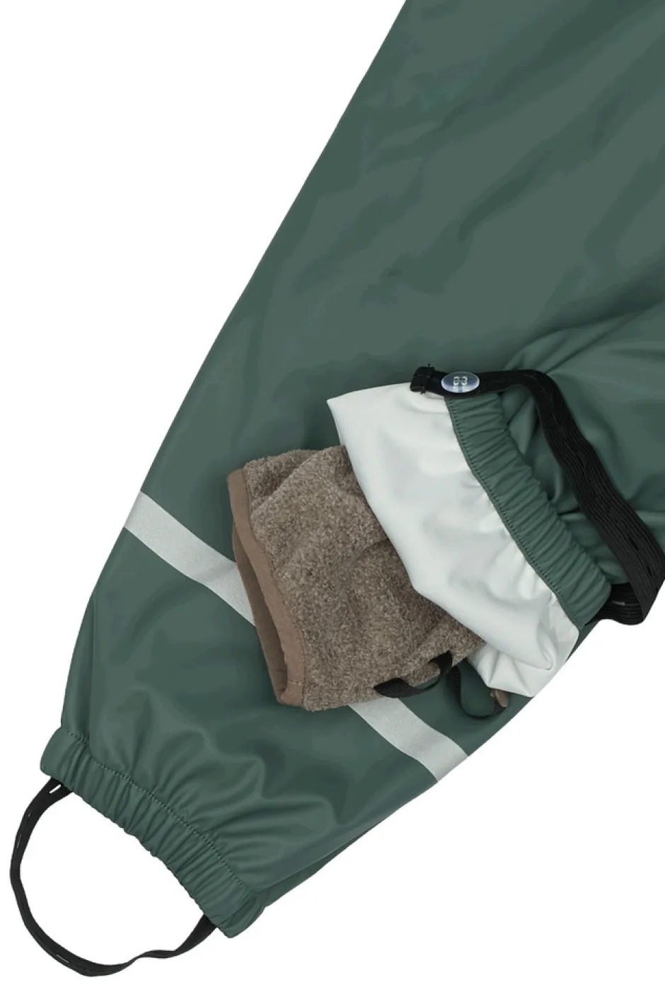 Sale Regnsæt m. Fleece - Balsam green Regntøj