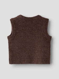 New Reifyly Stikket Vest - Peppercorn Juletøj|Cardigans, Veste & Trøjer
