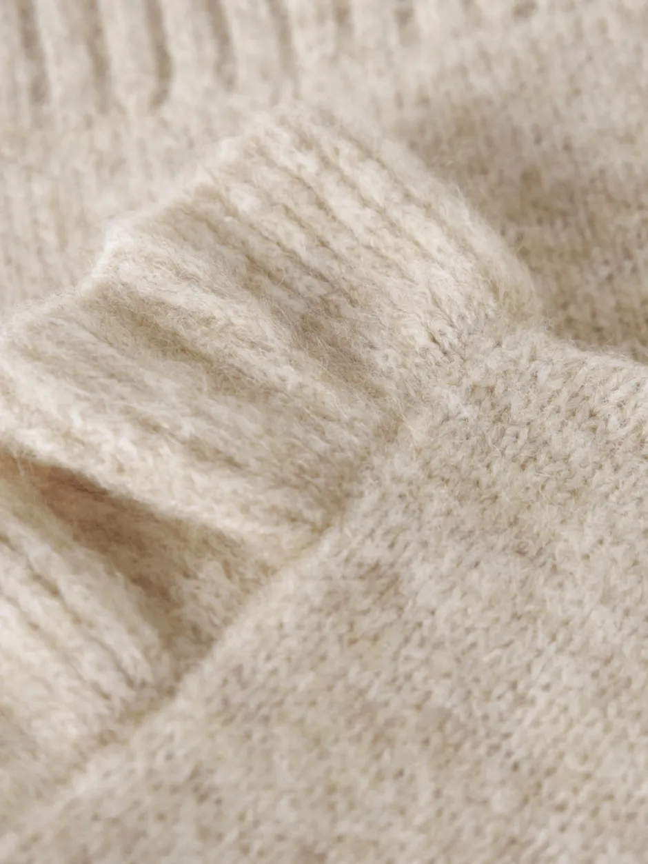 New Reifyly Stikket Vest - Peyote Melange Juletøj|Cardigans, Veste & Trøjer