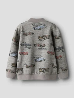 Best Reiner Sweat Cardigan m. Lynlås - Grey Melange Cardigans, Veste & Trøjer