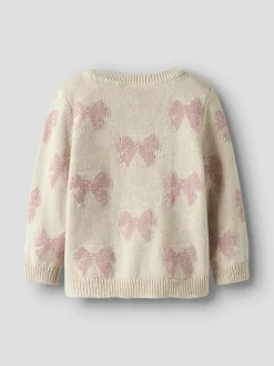 Hot Rekka Striktrøje - Peyote Melange Juletøj|Cardigans, Veste & Trøjer