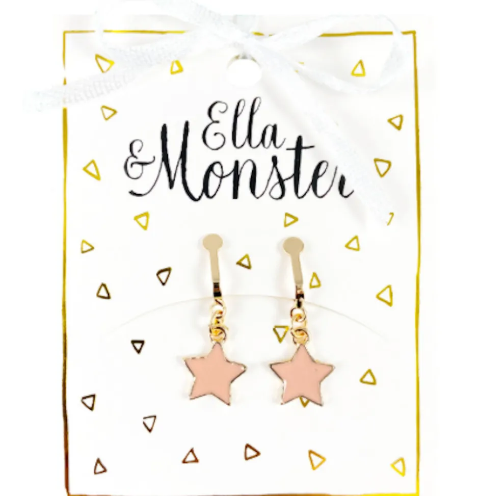 Best Ørering Rose Star Festtøj & Tilbehør